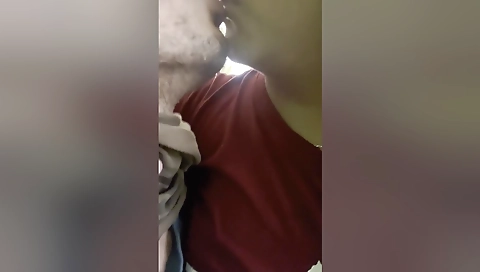 Kissing With Stepsister