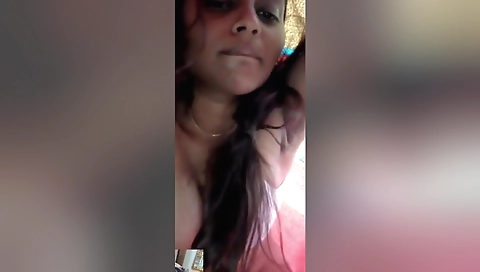 Today Exclusive -desi Lover Romance And Shows Her Nude Body 3