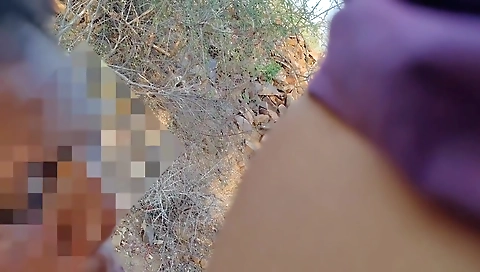 Desi Aunty Outdoor Village