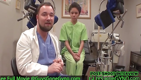 Aria Salazar And Katie St. Ives In Sandra Chappelle And Boyfriend Visit Sexologist Doctor For Sex Education At Guysgonegyno