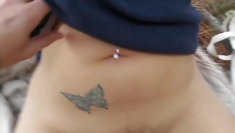 (outdoor Public) Oral Sex In The Mountains With A Strange Hiker Who Is Very Horny