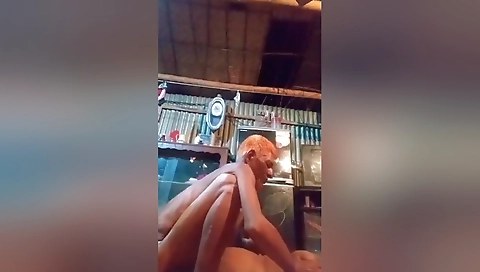 Today Exclusive- Village Mature Wife Blowjob And Fucked 1