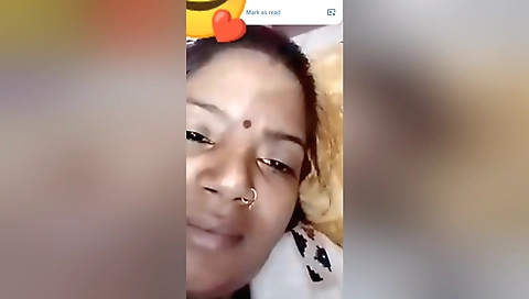 Wife Enjoying With Lover In Video Call