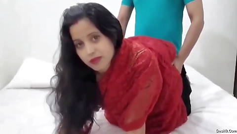 Today Exclusive- Desi Wife Blowjob And Hard Fucked