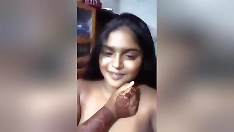 Today Exclusive -cute Bangla Girl Shows Her Boobs