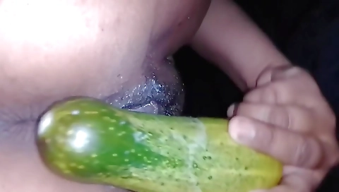 Pakistani Bhabhi Use Cucumber And Cuming 2
