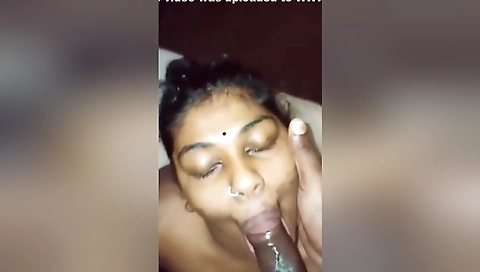 Today Exclusive- Horny Lankan Girl Mouth Fucking