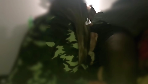 Red Bone In Cuckold Lets His Girlfriend Suck My Cock Only If He Can Watch And Record It