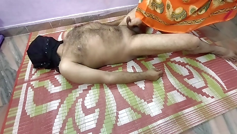 Sangeeta Trying Bdsm With Raju For The First Time With Hot Telugu Audio