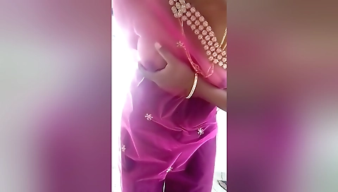 Swetha Tamil Desi Wife Fingering Homemade