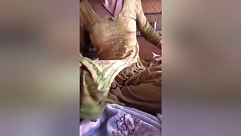 Desi Indian Showing Her Pink Boobs, Nipples And Pink Pussy For The First Time