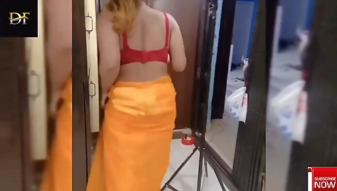 Hot Fashion Saree Lover Ii Bong Beauty Girl Video Ii Bengali Style Curvy Model Ii Dream Fashion Ii