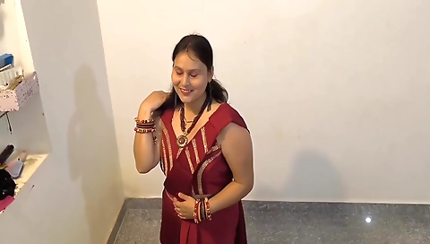 Zabardast Chudai Non Stop Red Saree 21 Min