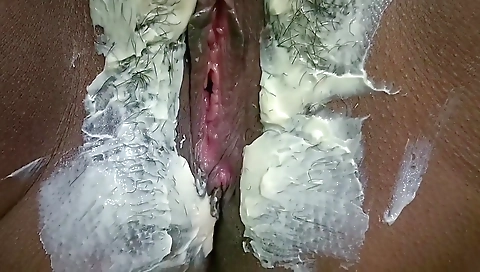Tatya Remove Hair Of Kavita Vahini Pussy