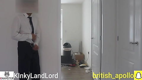 Landlord Caught Masturbating By Hijab Muslim Yoga Tenant Paying Rent & Cock Flash! Xxx