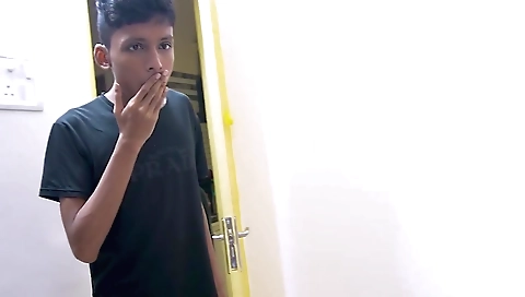 A Stepmother Fucked By Her Boy Freind And Her Stepson Watched And Join With Her