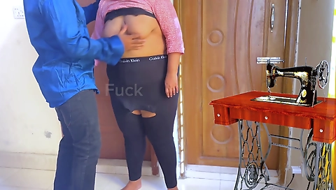 Desi Beautiful Fucked By Tailor In Pakistani - (part-2)