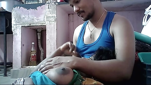 Indian House Wife Big Natural Tits Boobs