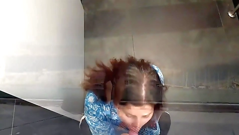 Stepmom Was Fucked In The Womens Toilet Of The Shopping Center