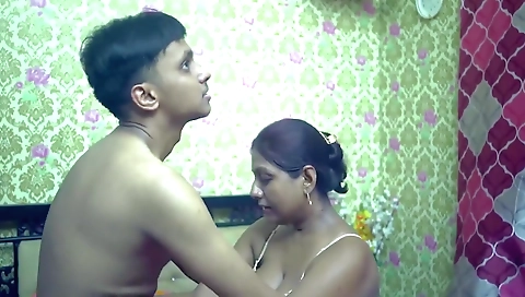 Desi Indian Village Bhabhi Fucking With Her Owners Stepson