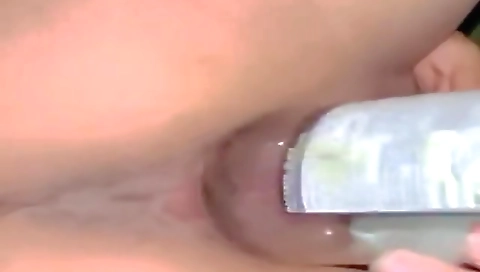 Horny Gf Puts Wine Bottle Inside Her Tight Vegina... Gf Ne Chut Me Ghusai Beer Bottle