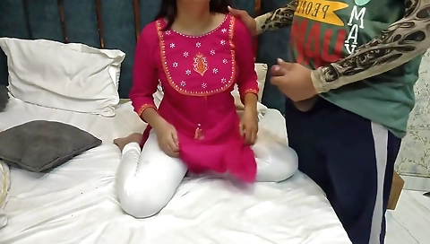 Desi Stepsis Occupied Her Stepbros Room For A Night, But He Wanted To Share His Bed