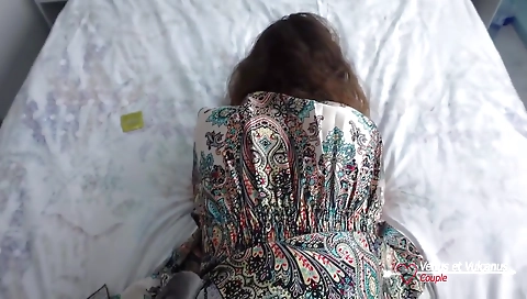Friends Wife Wanted To Fuck Me Waits In The Next Room! With Cuckold Husband