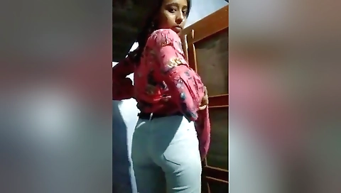 Today Exclusive- Cute Village Girl Shows Her Boobs And Pussy 2