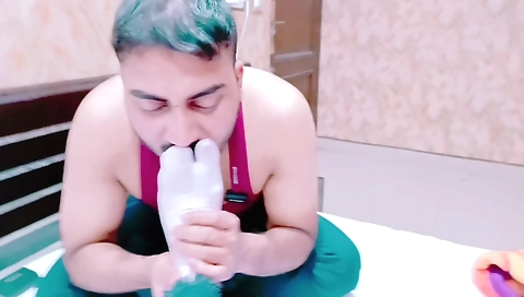 Goddess Fatima Sock Lick