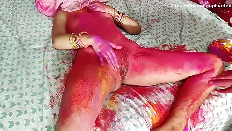 Holi Mein Kholi Sali Ki Choli And Fucks Her Hard Hindi Audio