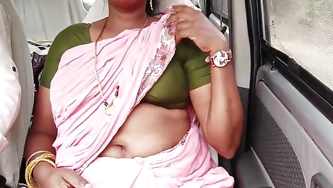 Indian Married Woman With Boy Friend, Car Sex Telugu Dirty Talks