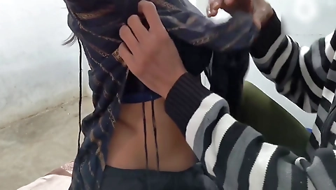 Girlfriend Boyfriend Very Hot Sex At Home With Clear Hindi Audio
