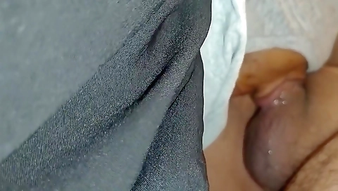 Drooling On The Balls Blowjob Cumming On The Tongue