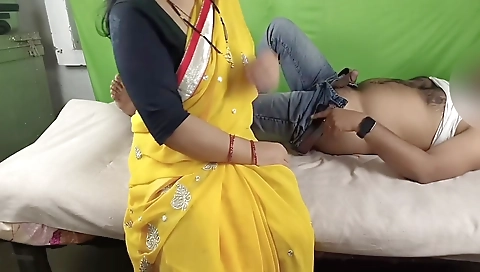 As Soon As Her Husband Left Bhabhi Celebrated Her Wedding Night With Her Stepbrother-in-law