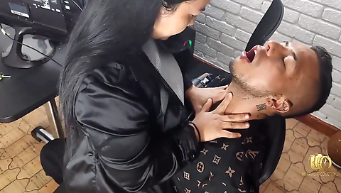 Anita Ferro Fucks Her Office Assistant Because There Was Else Available To Do Her A Favor