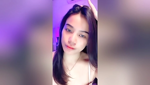 Spread Her Legs To Show Clean Pussy, Horny Teen 18+