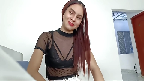 Reconciliation Between Stepbrothers!- Horny Stepsister Reconciles With His Cock