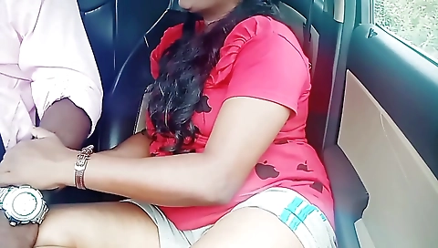 Telugu Darty Talks Car Sex Tammudu Pellam Puku Gula Episode 4, Full Video