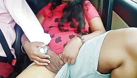 Telugu Darty Talks Car Sex Tammudu Pellam Puku Gula Episode 4, Part-2