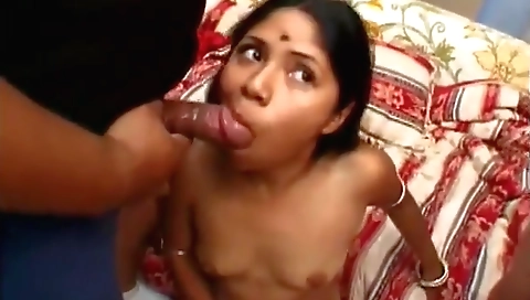 Slutty Babe With Olive Skin Gets Fucked And Jizzed By A Group Of Studs
