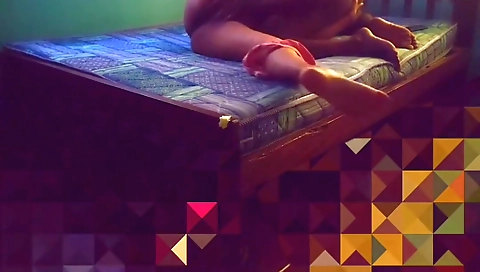 Fucking My With On The Bed ඇද උඩ නගල ගහව