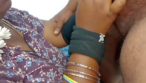 Cock Hungry Tamil Wife Deep Sucking And Hard Doggy Fucking