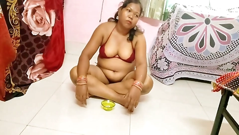 Indian Housewife Sexy Lady Show Part 25