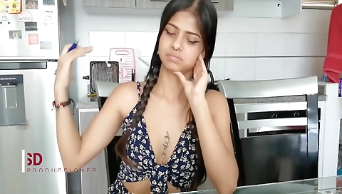 I Fuck My Step Sister In Exchange For Doing Her Homework Porno En Espanol
