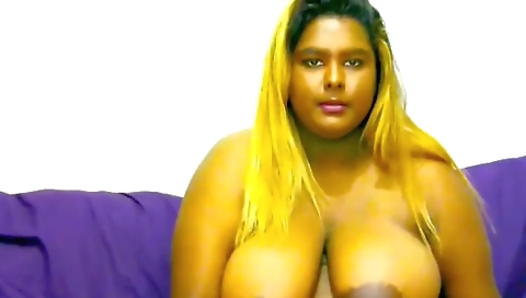 Chunky Large Puffy Dark Nips On Huge Saggy - Indian Lady