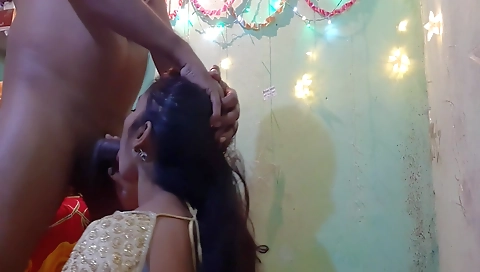 Bangali Bhabhi Very Nice Sucking Cock