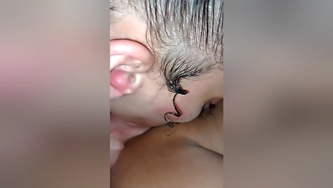 Two Of And Native Ari With Pussy Licking, And Dick Sucking While I Enjoy The View With Red Bone