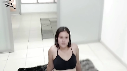 My Custom Trainer Dan Cums Inside My Pussy